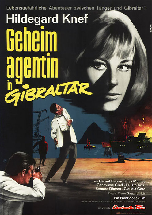Plakat zum Film: Geheimagentin in Gibraltar