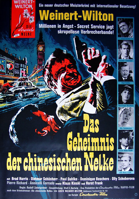 Plakat zum Film: Geheimnis der chinesischen Nelke, Das