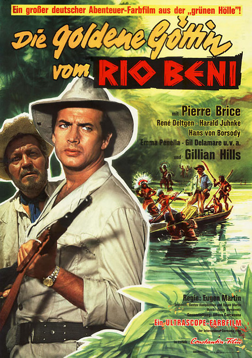 Plakat zum Film: goldene Göttin vom Rio Beni, Die