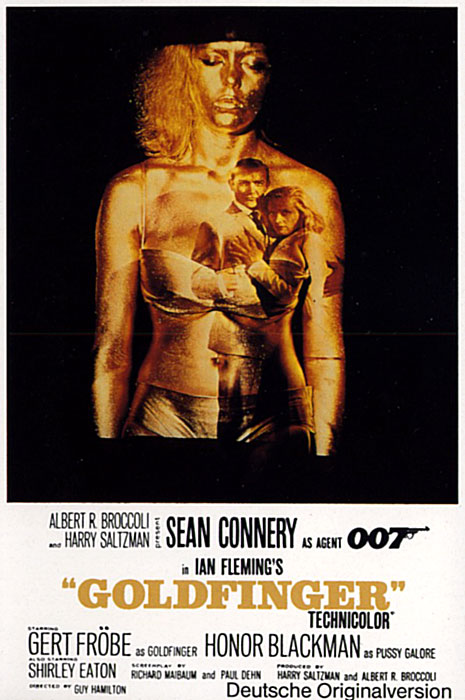 Plakat zum Film: James Bond 007 - Goldfinger