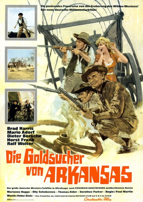 Plakat zum Film: Goldsucher von Arkansas, Die