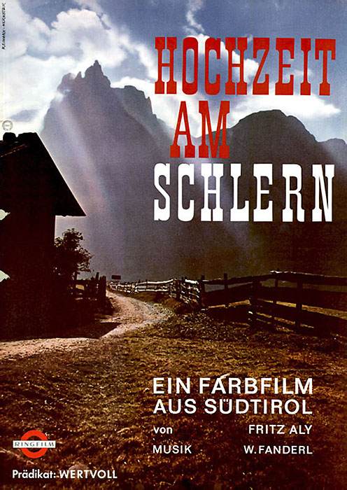 Plakat zum Film: Hochzeit am Schlern