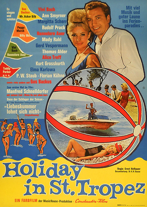 Plakat zum Film: Holiday in St. Tropez