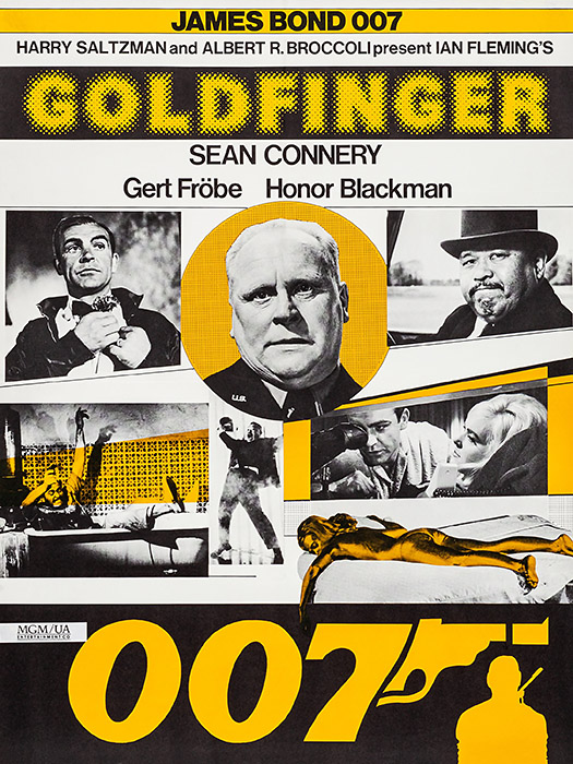 Plakat zum Film: James Bond 007 - Goldfinger