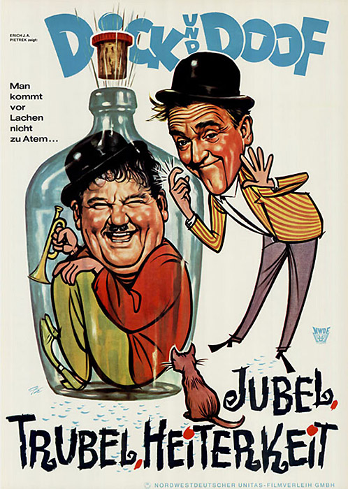 Plakat zum Film: Dick und Doof - Jubel, Trubel, Heiterkeit