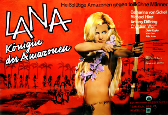 Plakat zum Film: Lana - Königin der Amazonen