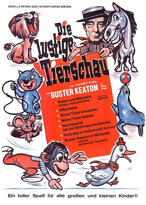 Plakat zum Film: lustige Tierschau, Die