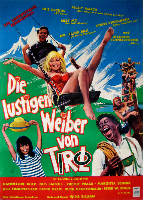 Plakat zum Film: lustigen Weiber von Tirol, Die