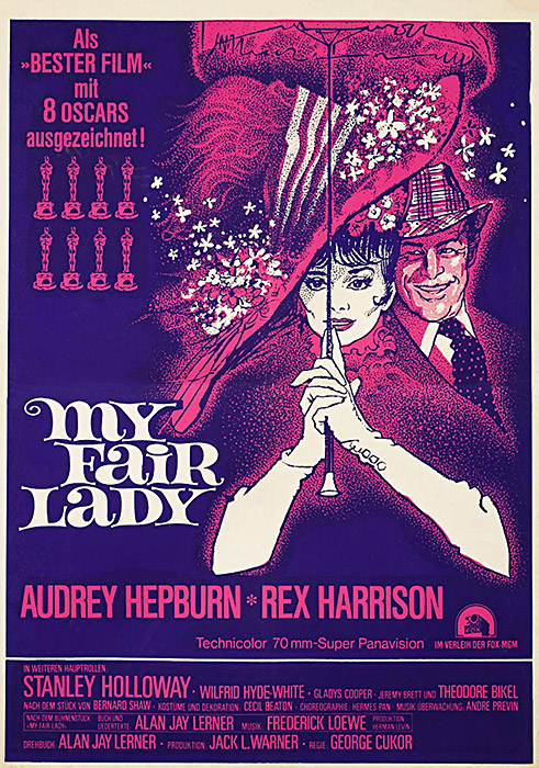 Plakat zum Film: My Fair Lady