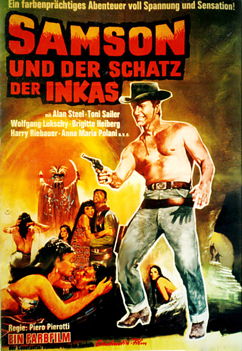 Plakat zum Film: Samson und der Schatz der Inkas