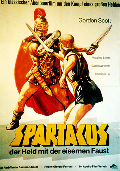 Plakat zum Film: Spartacus - Der Held mit der eisernen Faust