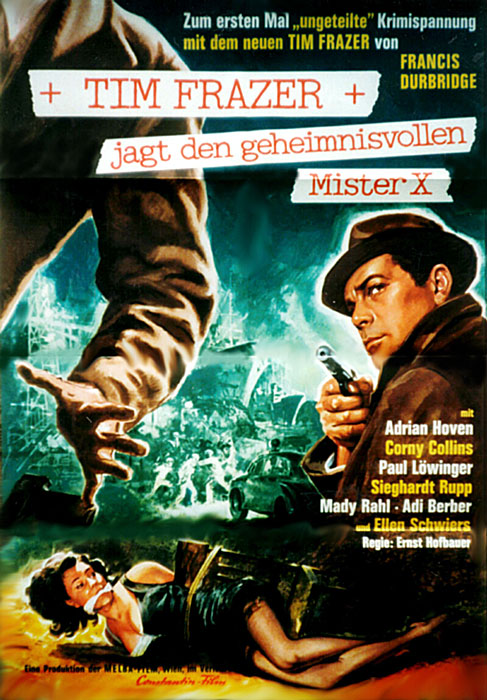 Plakat zum Film: Tim Frazer jagt den geheimnisvollen Mr. X