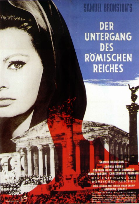 Plakat zum Film: Untergang des römischen Reiches, Der