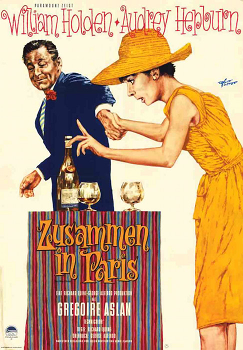 Plakat zum Film: Zusammen in Paris