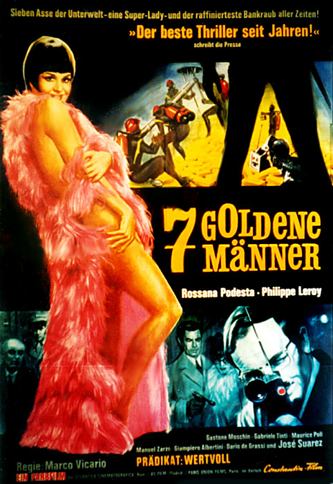 Plakat zum Film: Sieben goldene Männer