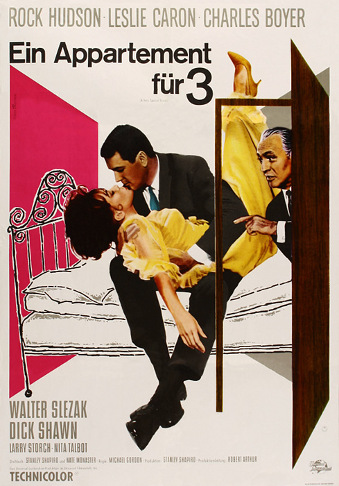 Plakat zum Film: Appartement für drei, Ein