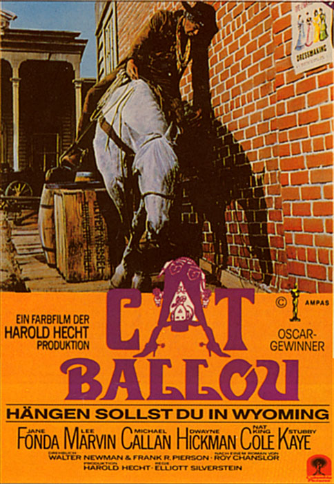 Plakat zum Film: Cat Ballou - Hängen sollst du in Wyoming