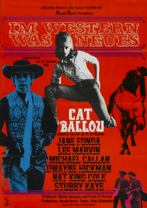 Plakat zum Film: Cat Ballou - Hängen sollst du in Wyoming