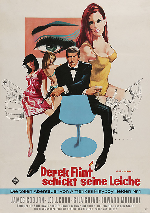 Plakat zum Film: Derek Flint schickt seine Leiche