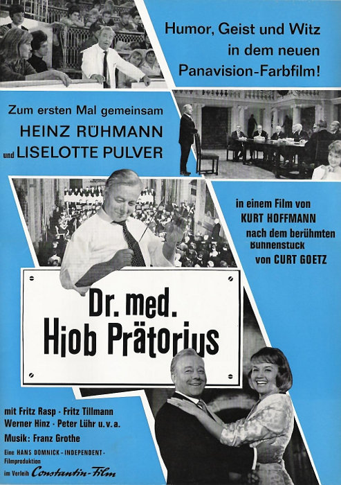 Plakat zum Film: Dr. med. Hiob Prätorius