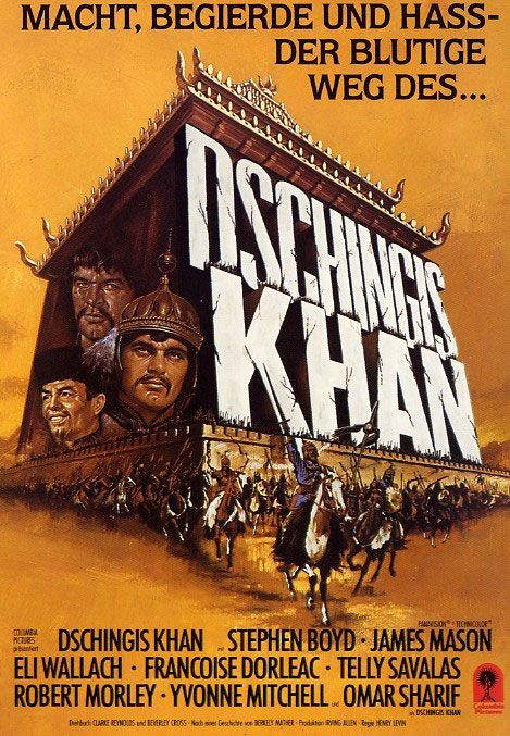 Plakat zum Film: Dschingis Khan