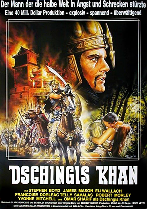 Plakat zum Film: Dschingis Khan