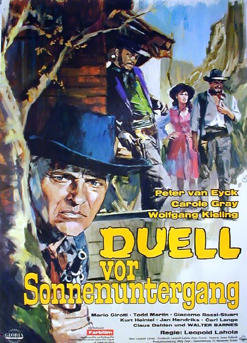 Plakat zum Film: Duell vor Sonnenuntergang