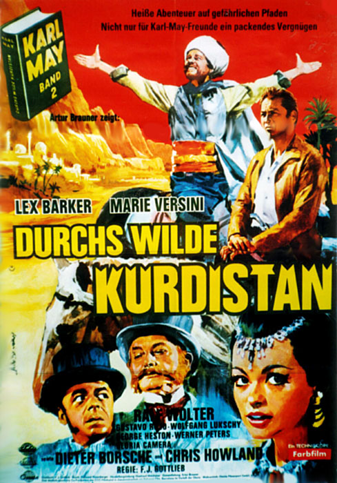 Plakat zum Film: Durchs wilde Kurdistan
