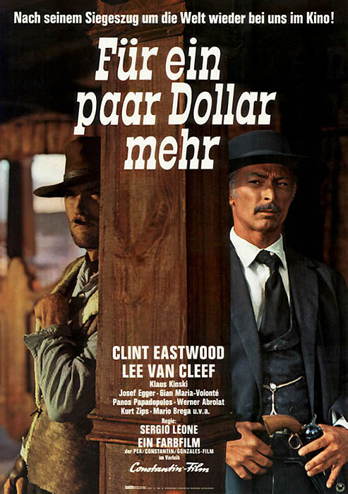 Plakat zum Film: Für ein paar Dollar mehr