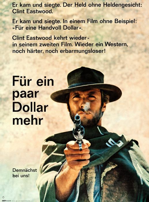 Plakat zum Film: Für ein paar Dollar mehr