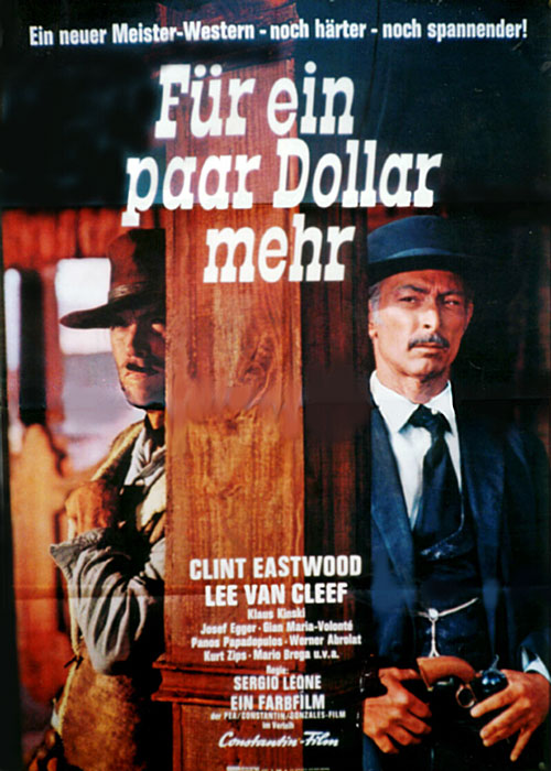 Plakat zum Film: Für ein paar Dollar mehr