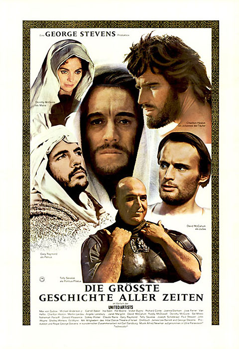 Plakat zum Film: größte Geschichte aller Zeiten, Die