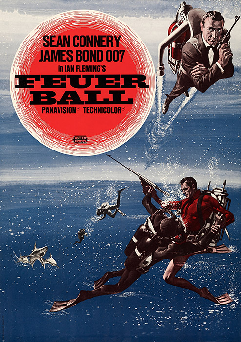 Plakat zum Film: James Bond 007 - Feuerball