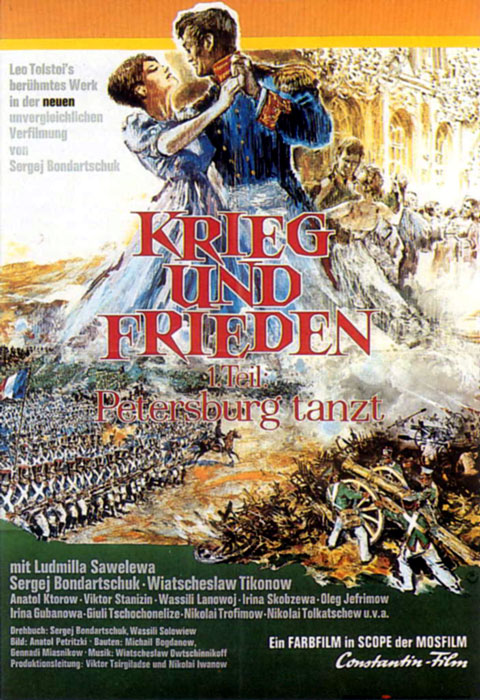 Plakat zum Film: Krieg und Frieden - Teil 1: Petersburg tanzt