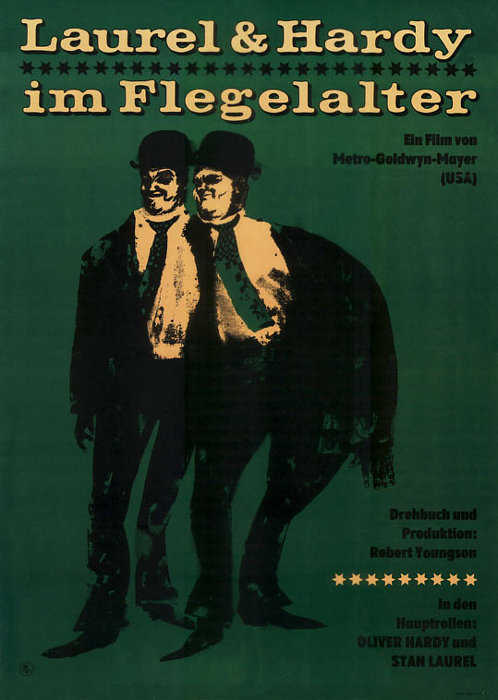 Plakat zum Film: Laurel & Hardy im Flegelalter