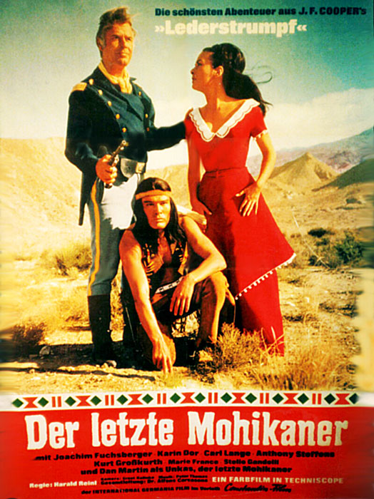 Plakat zum Film: letzte Mohikaner, Der