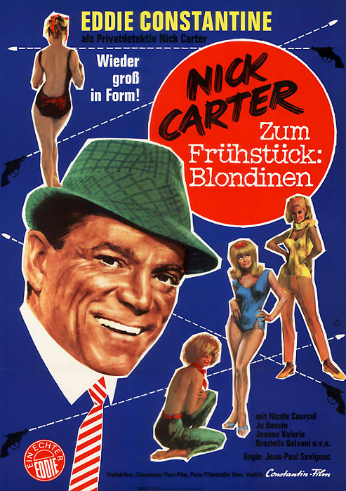 Plakat zum Film: Nick Carter - Zum Frühstück Blondinen