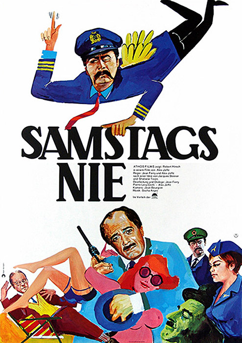 Plakat zum Film: Samstags nie