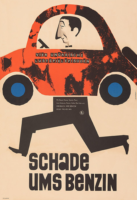 Plakat zum Film: Schade ums Benzin