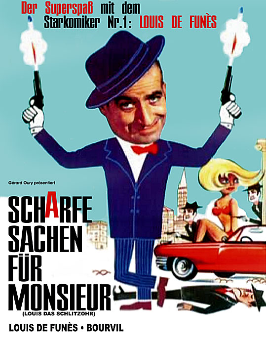 Plakat zum Film: Scharfe Sachen für Monsieur