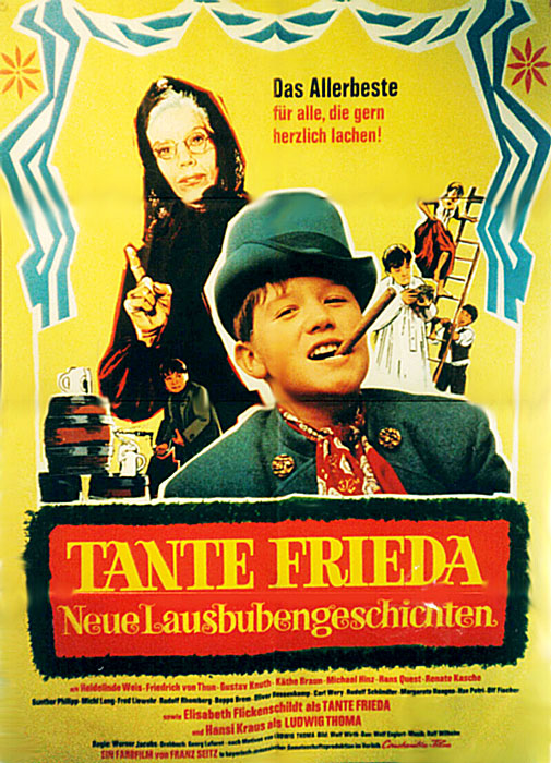 Plakat zum Film: Tante Frieda - Neue Lausbubengeschichten