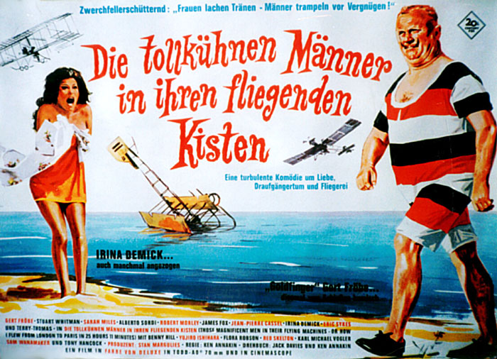 Plakat zum Film: tollkühnen Männer in ihren fliegenden Kisten, Die