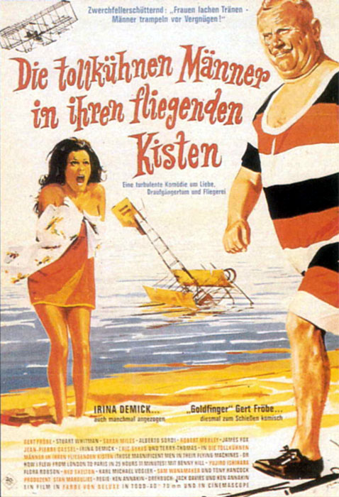 Plakat zum Film: tollkühnen Männer in ihren fliegenden Kisten, Die