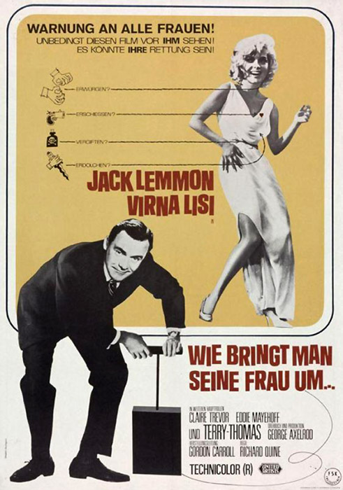 Plakat zum Film: Wie bringt man seine Frau um...