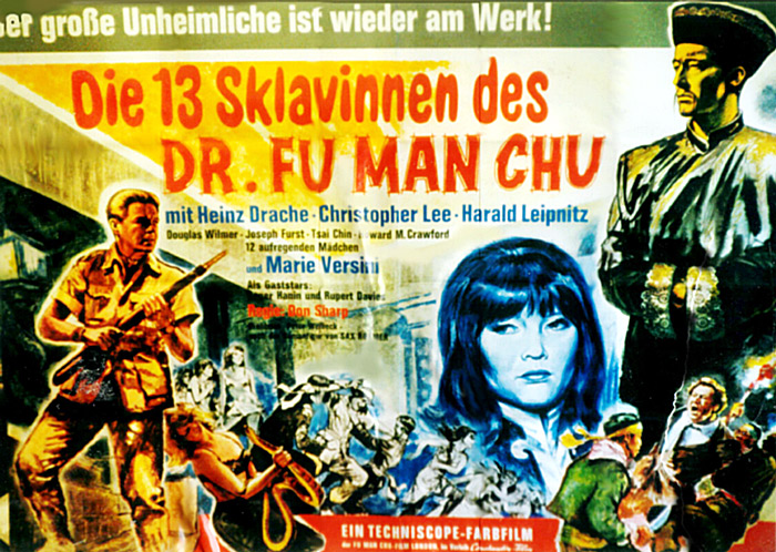 Plakat zum Film: 13 Sklavinnen des Dr. Fu Man Chu, Die