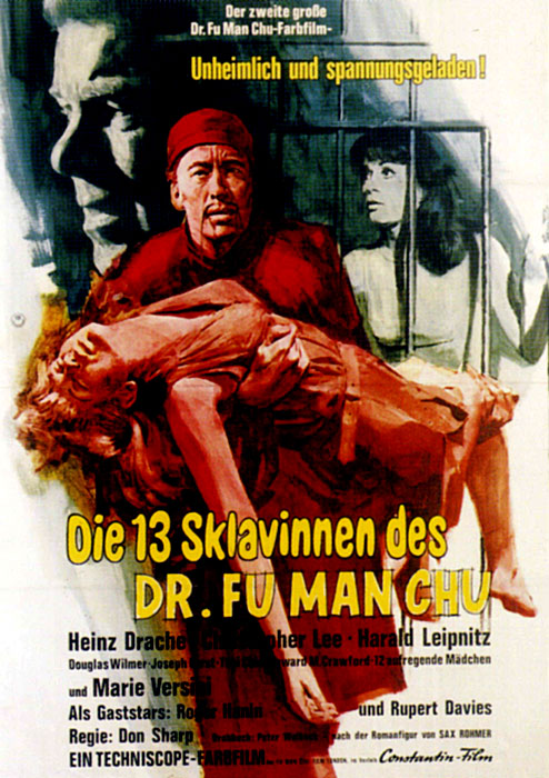 Plakat zum Film: 13 Sklavinnen des Dr. Fu Man Chu, Die