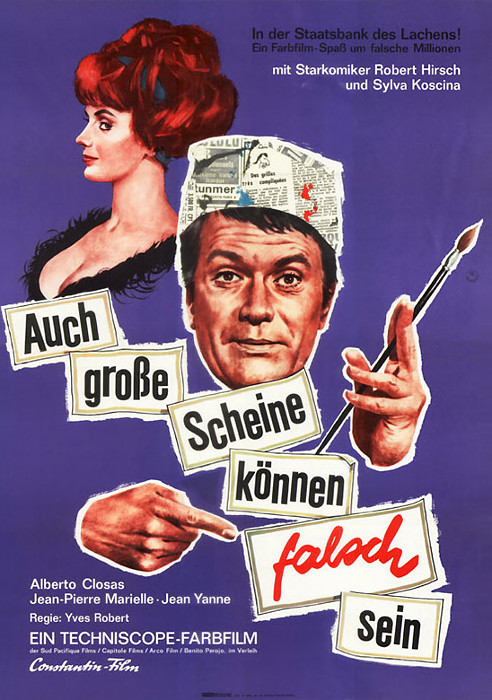 Plakat zum Film: Auch große Scheine können falsch sein