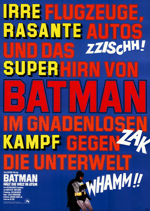 Plakat zum Film: Batman hält die Welt in Atem