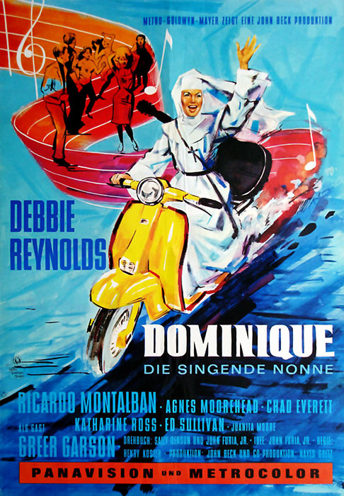 Plakat zum Film: Dominique - Die singende Nonne