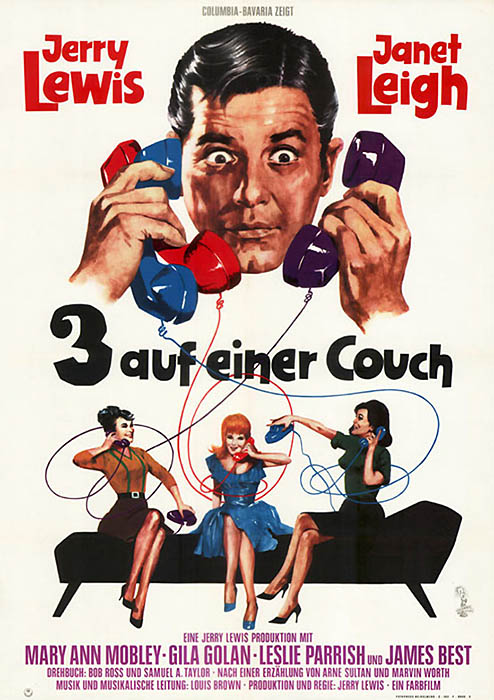 Plakat zum Film: Drei auf einer Couch